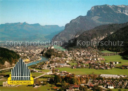 73326260 Kufstein Tirol Fliegeraufnahme Mit Kaisergebirge Kufstein Tirol - Andere & Zonder Classificatie