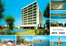 73326248 Rosas Costa Brava Cataluna Hotel Residencia Goya Park Strandpartien Swi - Sonstige & Ohne Zuordnung