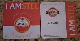 AMSTEL BRAZIL BREWERY  BEER  MATS - COASTERS #056 - Sotto-boccale
