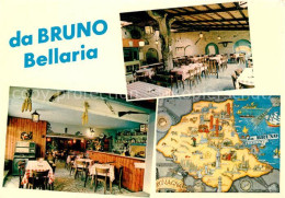 73326090 Bellaria Taverna Da Bruno Bar Pizzeria Landkarte Bellaria - Sonstige & Ohne Zuordnung