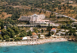 73326074 Mlini Hotelanlage Strand Fliegeraufnahme Mlini - Croatie