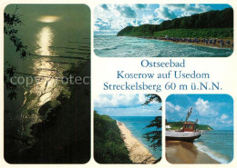 73326053 Koserow Ostseebad Usedom Streckelsberg Strand Kueste Koserow Ostseebad  - Sonstige & Ohne Zuordnung