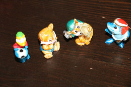 Figurines Lot De 3 Kinder  Miaogizi Dauphin Ziani Geo Trouvetou Football - Other & Unclassified