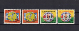 El Salvador 1981 Football Soccer World Cup Set Of 4 MNH - 1982 – Espagne