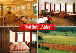 73325951 Sibratshofen Gasthof Adler Restaurant Fremdenzimmer Tennisplatz Sibrats - Other & Unclassified