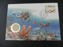 Cayman Islands 10 Cents 1987 - Numis Letter 1990 - Kaimaninseln