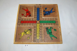 E1 Authentique Ancien Jeu En Bois - Dé - Old Play - Toy Memorabilia