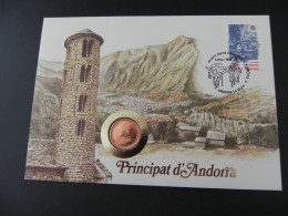 Andorra 25 Centims 1986 - Numis Letter 1988 - Andorra