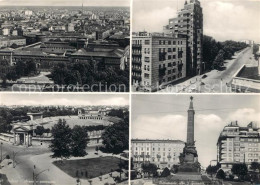 73325121 Milano Castello Panorama Dalla Torre Del Parcco Arena Monumento Alla S  - Sonstige & Ohne Zuordnung