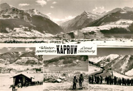 73325054 Kaprun Landschaftspanorama Alpen Berghuette Skipiste Wintersportplatz K - Altri & Non Classificati