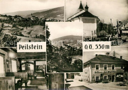 73324998 Peilstein Muehlviertel Gesamtansicht Gasthaus Zur Post Kirche Peilstein - Altri & Non Classificati