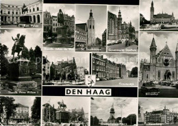 73324953 Den Haag Paleis Standbeeld St Jacobstoren Vredespaleis Binnenhof Kneute - Sonstige & Ohne Zuordnung