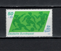 Germany 1980 Football Soccer Stamp MNH - Ongebruikt