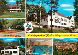 73324887 Rotenburg Fulda Kreisjugendhof Staedt. Hallenbad Rotenburg Fulda - Other & Unclassified