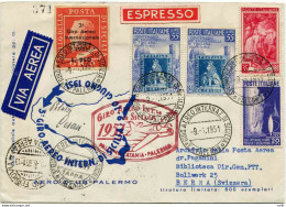 III° Giro Aereo Di Sicilia - Airmail