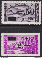 1946 LITORALE SLOVENO, Tasse N° 6/7 Serie Di Due Valori MNH/** - Postzegelboekjes