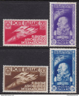 1935 Regno Di Italia, N° 384/387 La Serie Completa Di 4 Valori - Certificato Bi - Otros & Sin Clasificación