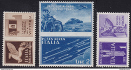 1942 REGNO DI ITALIA - N° 12A/12C Propaganda Di Guerra Non Emessi MNH/** BUONA  - Sonstige & Ohne Zuordnung