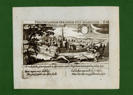 ST-FR PARIS Couvent Des Cordeliers 1630~ CORDELIRS Daniel Meisner FUGA TUTISSIMUM PRAESIDIUM POST MALEFICIUM - Estampes & Gravures