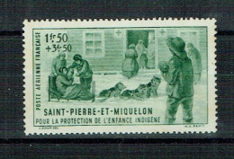 ST PIERRE & MIQUELON Poste Aérienne 1942 Y&T N° 1 NEUF** - Nuevos