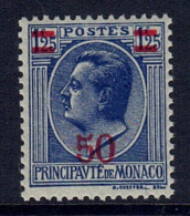 Monaco // 1926 // Timbres Neuf** MNH Nouvelle Valeur Avec Surcharge Signé Au Dos No. Y&T 108 - Neufs