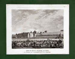 ST-FR Révolution 1793 Mort De BAILLY, Ex-Maire De Paris Eau-forte 1798 Jean Duplessis-Bertaux - Estampes & Gravures