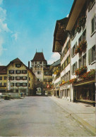 Willisau - Obertor Mit Stadtbrunnen       Ca. 1970 - Willisau