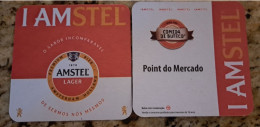 AMSTEL BRAZIL BREWERY  BEER  MATS - COASTERS #069 - Beer Mats