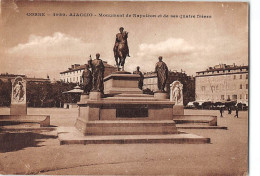 AJACCIO - Monument De Napoléon Et De Ses Quatre Frères - Très Bon état - Ajaccio