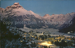 11695594 Engelberg OW Bei Nacht Mit Hahnen Und Spannoerter Engelberg - Autres & Non Classés