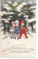 Illustrator - Hannes Petersen - Children In Snow, Enfants Dans La Neige, Kinder Im Schnee - Petersen, Hannes