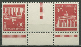 Berlin Zusammendrucke 1970 Brandenburger Tor KZ 3b.5 UR Postfrisch - Zusammendrucke