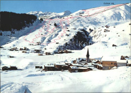 11695583 Rueras Sedrun Mit Skigebiet Von Milez Rueras - Autres & Non Classés