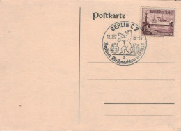 Berlin 1937 Weihnachtsmarkt WHW Bär - Lettres & Documents