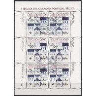 Portugal 1985 500 Jahre Azulejos Kleinbogen 1675 K Gestempelt (C91231) - Blocks & Kleinbögen