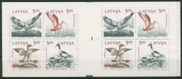 Lettland 1992 Naturschutz Ostsee Vögel MH 1 Postfrisch (C90183) - Latvia