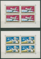 Ungarn 1970 Sojus 6/7/8 Apollo 12 Kleinbogen 2575/76 A K Postfrisch (C92798) - Blokken & Velletjes