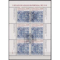 Portugal 1983 500 Jahre Azulejos Kleinbogen 1611 K Gestempelt (C91249) - Blocs-feuillets