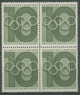 Bund 1956 Olympisches Jahr 231 4er-Block Postfrisch - Unused Stamps