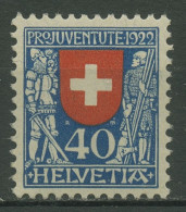 Schweiz 1922 Pro Juventute Wappen (V) 178 Postfrisch - Neufs