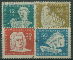 DDR 1950 200. Todestag Von Johann Sebastian Bach 256/59 Gestempelt (R19579) - Gebraucht