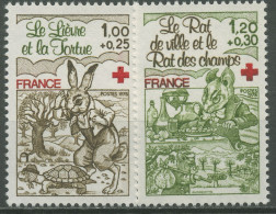 Frankreich 1978 Rotes Kreuz Fabeln 2129/30 Postfrisch - Nuovi