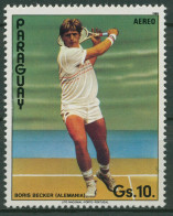 Paraguay 1986 Tennis Boris Becker 3963 A Postfrisch - Paraguay