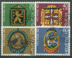Schweiz 1983 Pro Patria Wirtshausschilder 1251/54 Gestempelt - Used Stamps