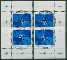 Bund 1999 Nordatlantikpakt NATO 2039 Alle 4 Ecken Mit TOP-ESST Berlin (E3024) - Used Stamps