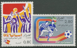 Algerien 1982 Fußball-WM Spanien 792/93 Postfrisch - Algerien (1962-...)