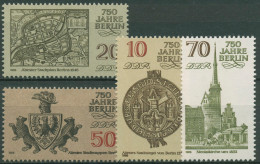 DDR 1986 750 Jahre Berlin Nicolaikirche Wappen 3023/26 Postfrisch - Unused Stamps