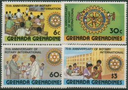 Grenada-Grenadinen 1980 Rotary Club International 380/83 Postfrisch - Grenade (1974-...)