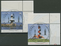 Bund 2005 Leuchttürme 2473/74 Ecke 2 Mit TOP-ESST Berlin (E3635) - Used Stamps