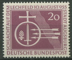 Bund 1955 1000 Jahrestag Der Schlacht Auf Dem Lechfeld 216 Postfrisch - Unused Stamps
